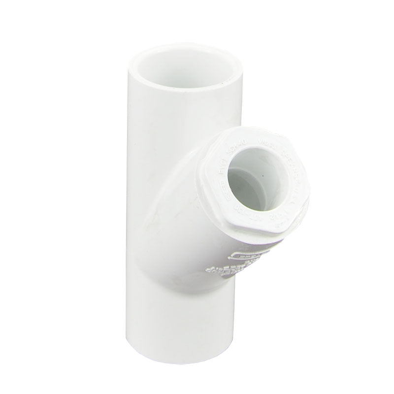 1" x 1/2" Sch 40 PVC Reducing Wye