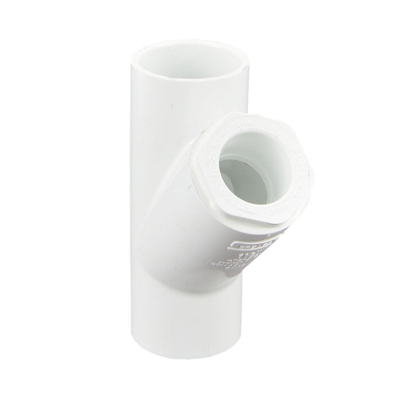 1-1/2" x 1" Sch 40 PVC Reducing Wye