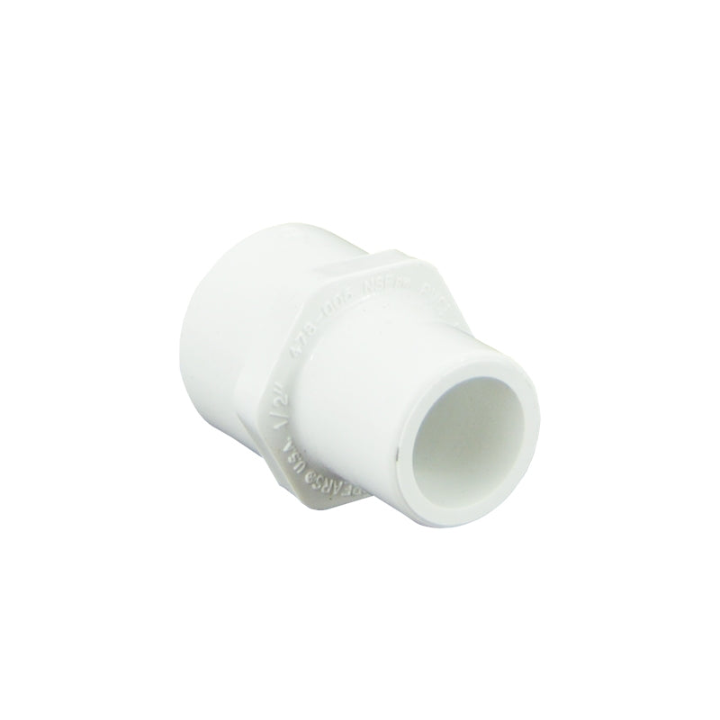 1/2" Sch 40 PVC Spigot Female Adapter