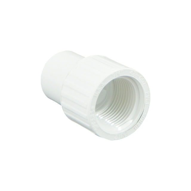 3/4" Sch 40 PVC Spigot Female Adapter