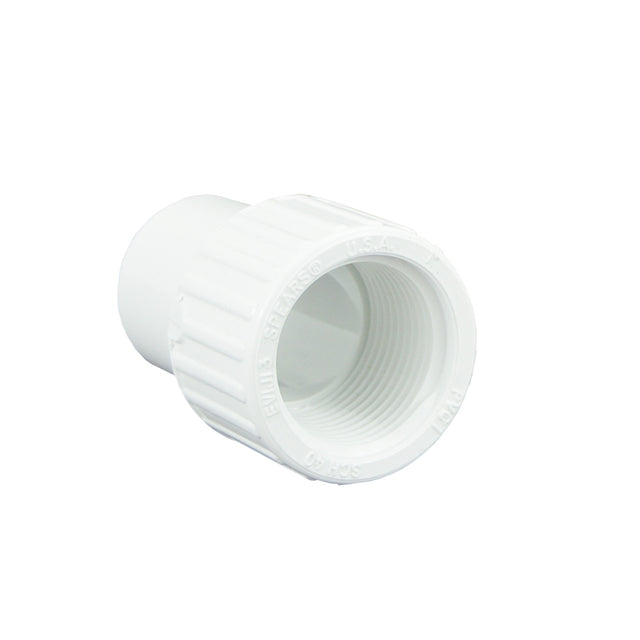 1" Sch 40 PVC Spigot Female Adapter