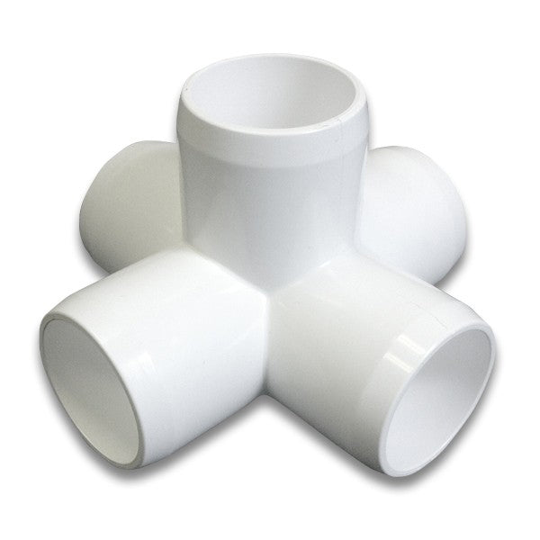1" 5-Way PVC Fitting