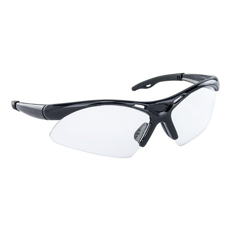 Black Diamondback Safety Glasses - Clear Lens