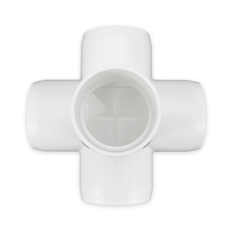 1-1/4" 5-Way Top View