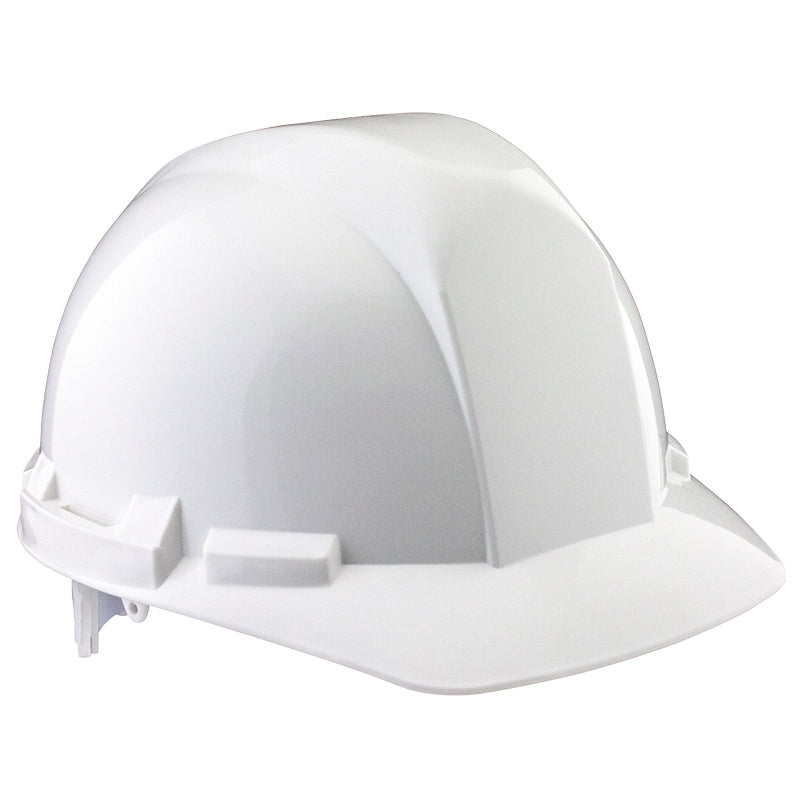 Hard Hat - White - 6-Point Ratchet