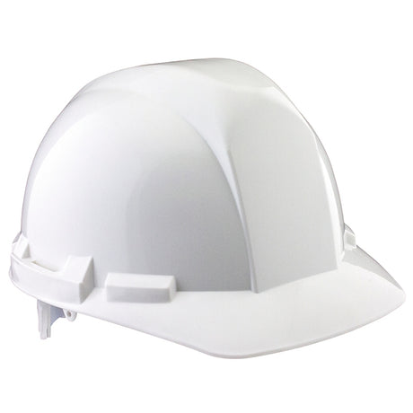 Hard Hat - White - 6-Point Ratchet
