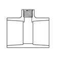 Sch 80 PVC Reducing Tee
