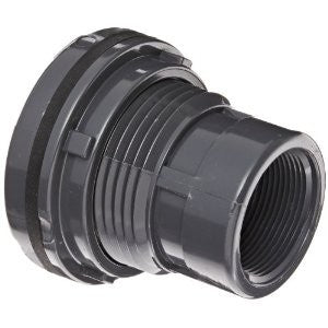 1/4" PVC Tank Adapter - EPDM FPTxFPT 8172E-002