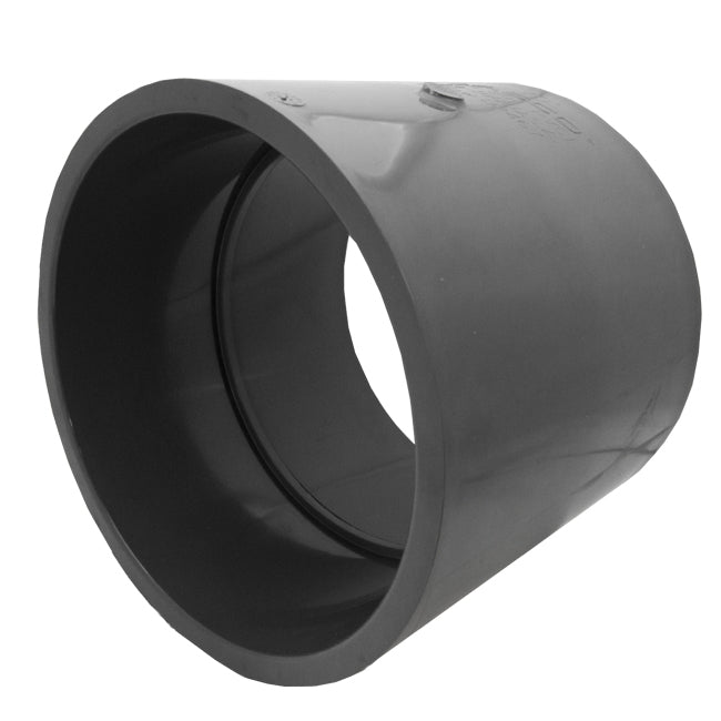 10" Schedule 80 PVC Molded Coupling (S x S) 829-100_left