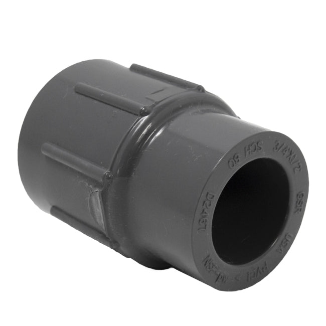 3/4" x 1/2" Schedule 80 (S x S) Coupling 829-101