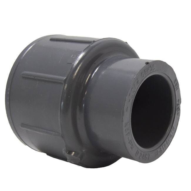 1-1/2" x 1-1/4" Schedule 80 (S x S) Coupling 829-212