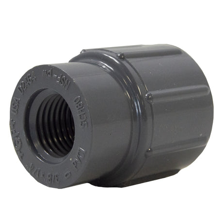 3/8" x 1/4" Schedule 80 Coupling (FPT) 830-052 (Left)