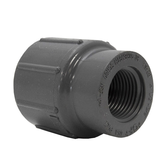 1/2" x 3/8" Schedule 80 Coupling (FPT) 830-073