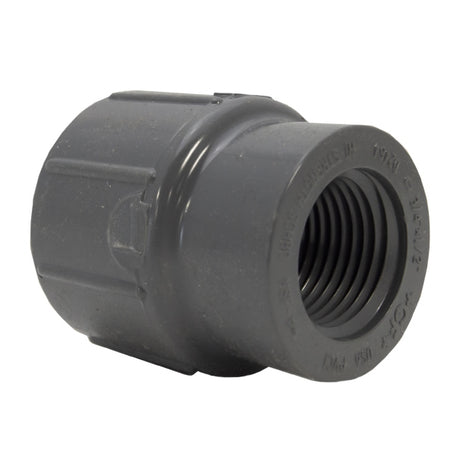 3/4" x 1/2" Schedule 80 Coupling (FPT) 830-101
