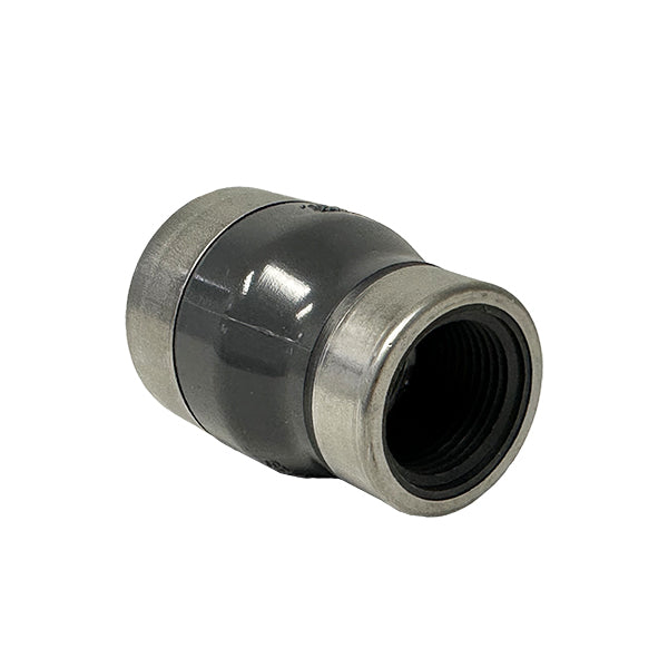 1" x 1/2" Schedule 80 Coupling (FPT) 830-130SR - front
