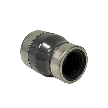 1" x 1/2" Schedule 80 Coupling (FPT) 830-130SR - front