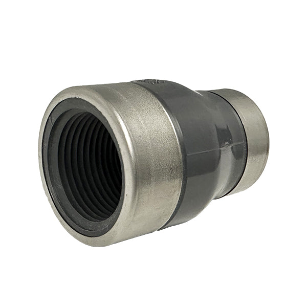 1" x 1/2" Schedule 80 Coupling (FPT) 830-130SR - back