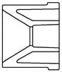 10" x 8" Schedule 80 Reducer Bushing 837-628