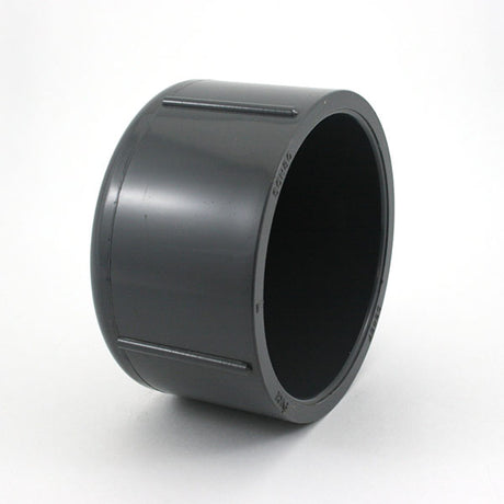 Image is of a 4" cap and may not be fully accurate. This is a fabricated fitting.