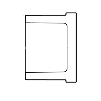 4" Schedule 80 PVC Spg Plug 849-040F (Fabricated Fitting)