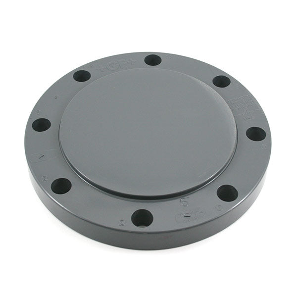 4" PVC blind flange