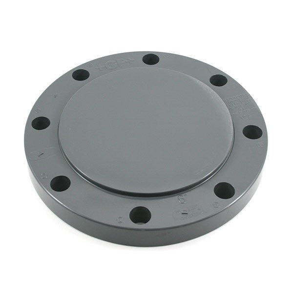 8" Blind Flange PVC