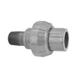 1/2" Sch 80 PVC Union (Slip x MIPT) 896-005