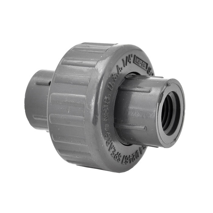 Schedule 80 PVC (FPT x FPT) Union