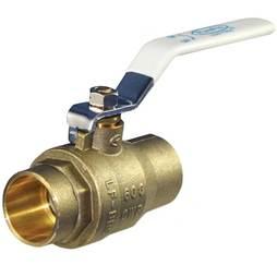 3/4" Apollo Brass Ball Valve - Sweat x Sweat