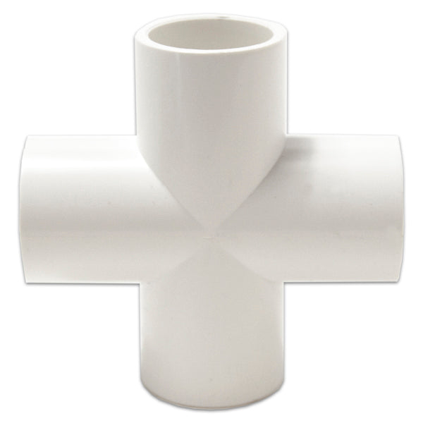 3/4" Furniture Grade PVC Cross