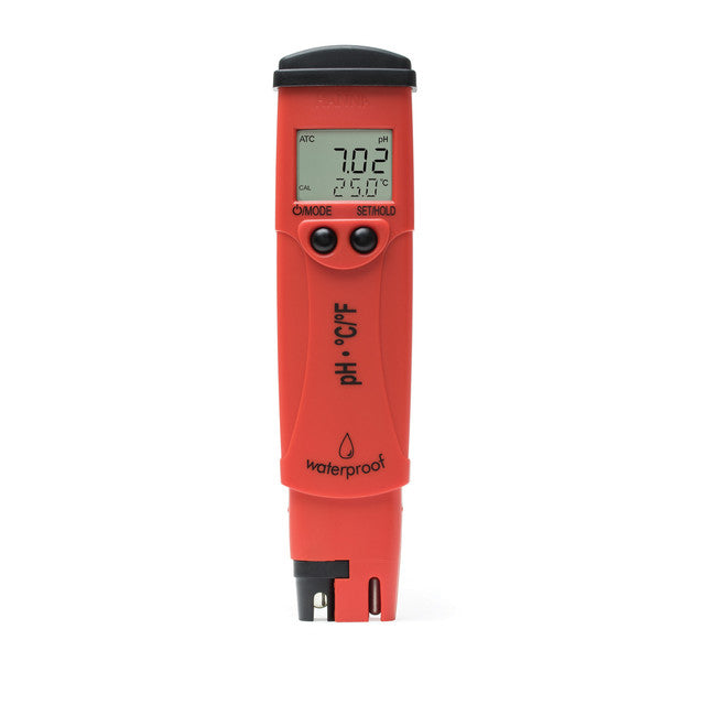 Hanna Instruments pH/Temperature Tester with 0.01 pH Resolution - pHep®5 - HI98128