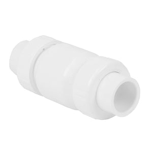 1-1/4	" PVC True Union Utility Spring Check Valve - Threaded  (S1780-12F)