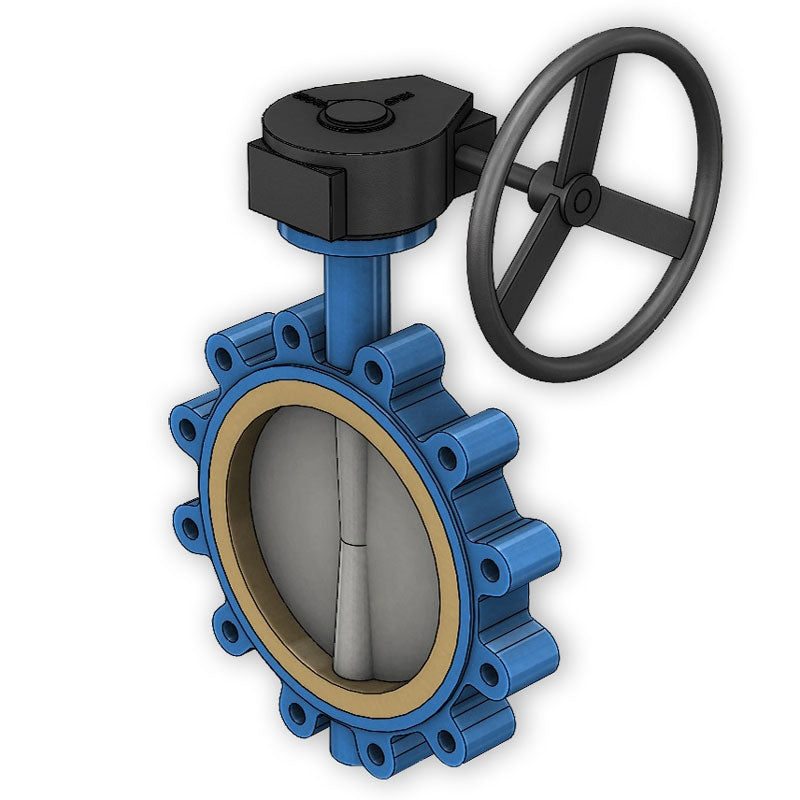 Ductile Iron Gear Operated Butterfly Valve