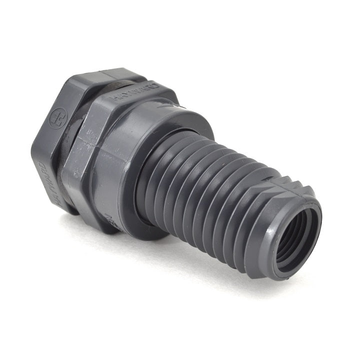 1/2" Hayward Bulkhead Fitting EPDM - SOC x NPT (BFA1005CES)