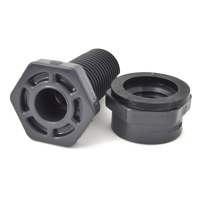 1/2" Hayward Bulkhead Fitting EPDM - SOC x NPT (BFA1005CES)
