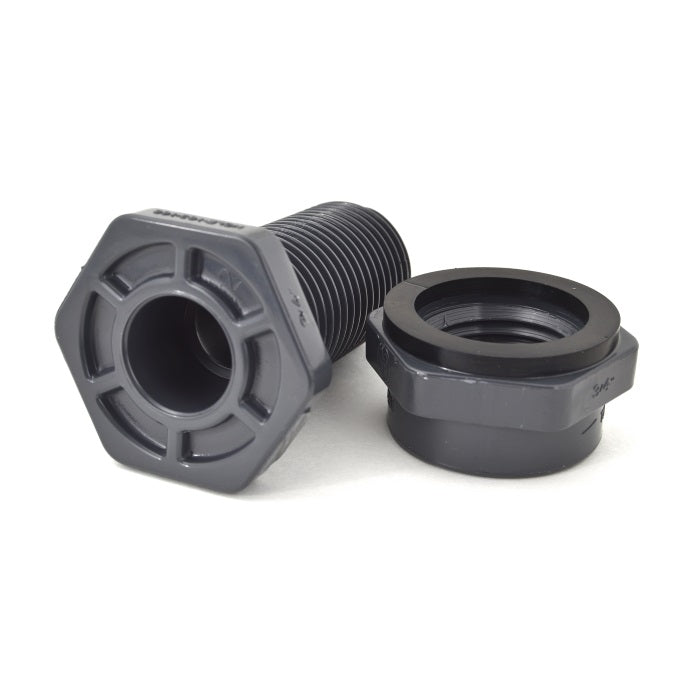 3/4" Hayward Bulkhead Fitting EPDM - SOC x NPT (BFA1007CES)