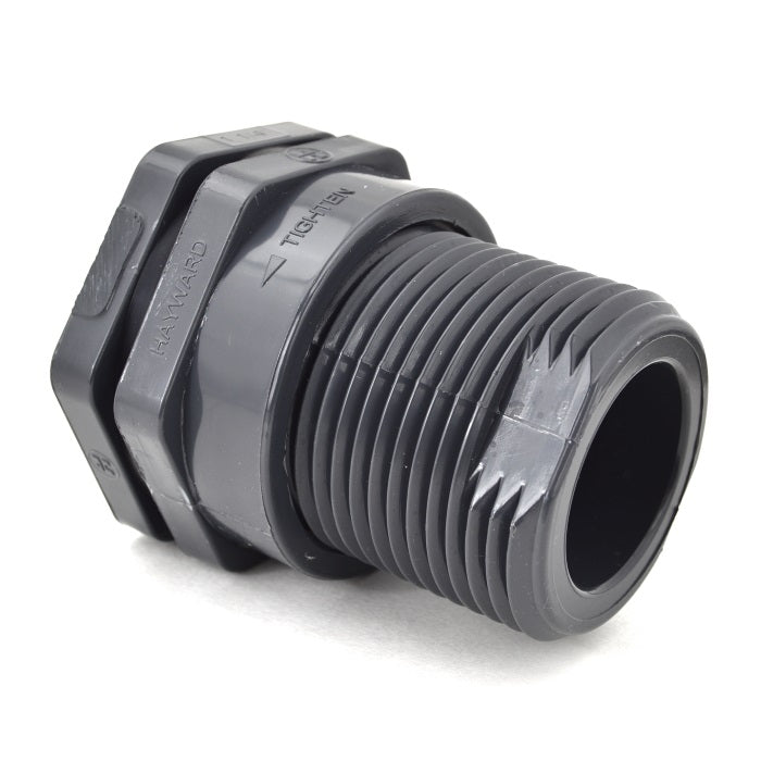 1-1/4" Hayward Bulkhead Fitting FPM - SOC x SOC (BFA1012SES)