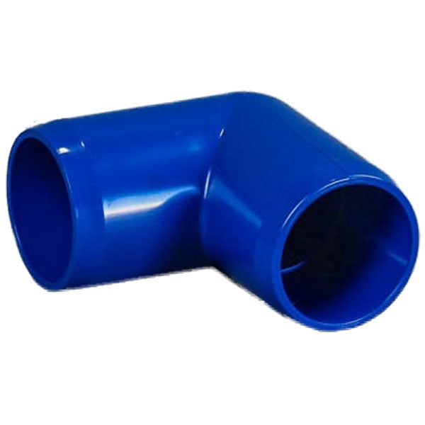 Blue 1" Furniture Fitting 90 Elbow (FF-90-010-BLUE)