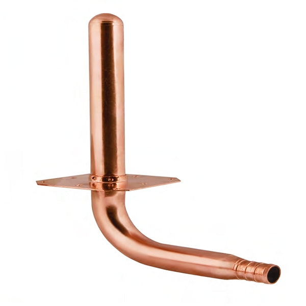 1/2" PEX 3 1/2" X 8" Stubout Elbow w/ Flange(39507)