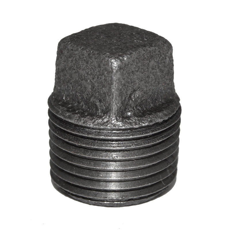 3/8" Black Malleable Iron Plug