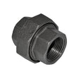 1" Black Iron Union - FPT x FPT