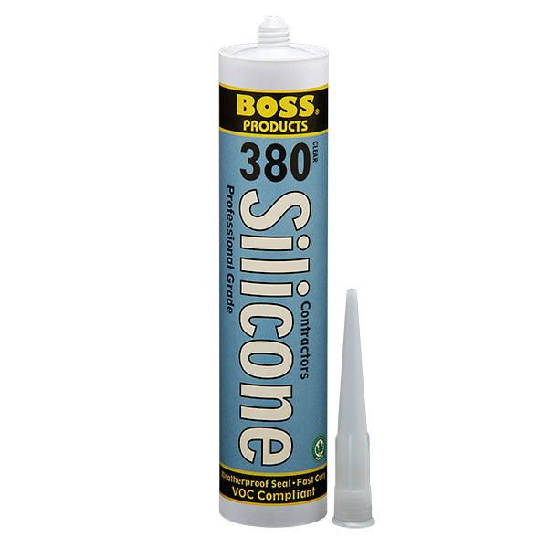 BOSS 380 Clear Silicone Sealant