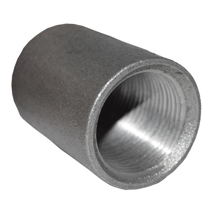 1" Black Malleable Iron Merchant Coupling