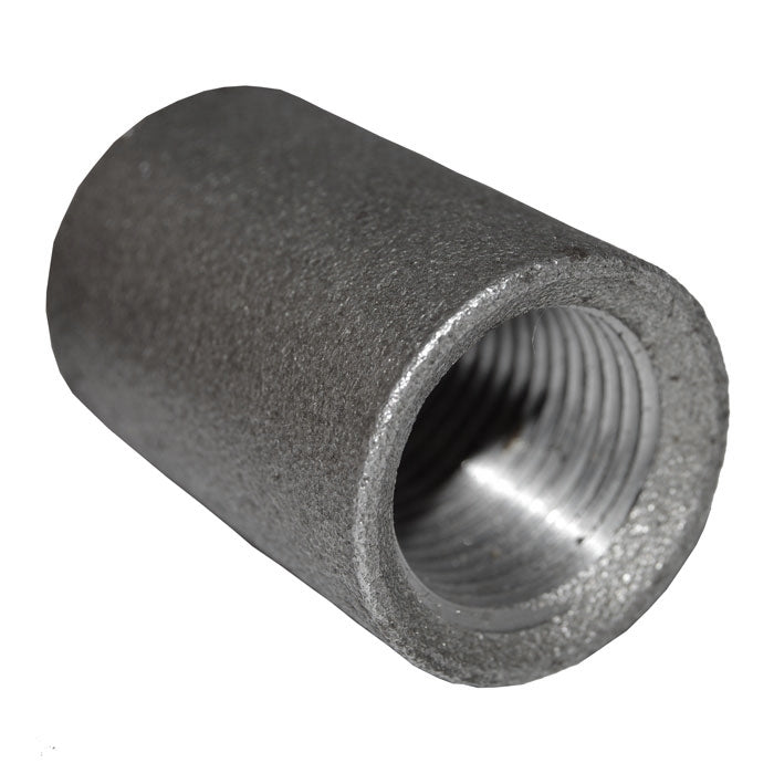 1/2" Black Malleable Iron Merchant Coupling