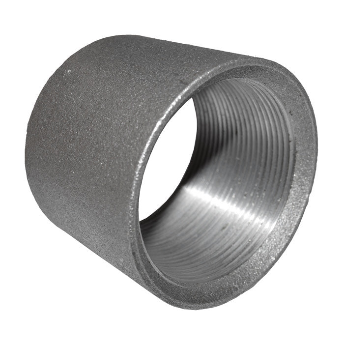 2" Black Malleable Iron Merchant Coupling