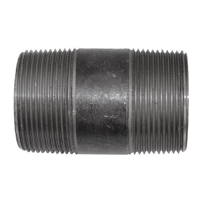 1-1/2" x 3" Black Malleable Iron Nipple