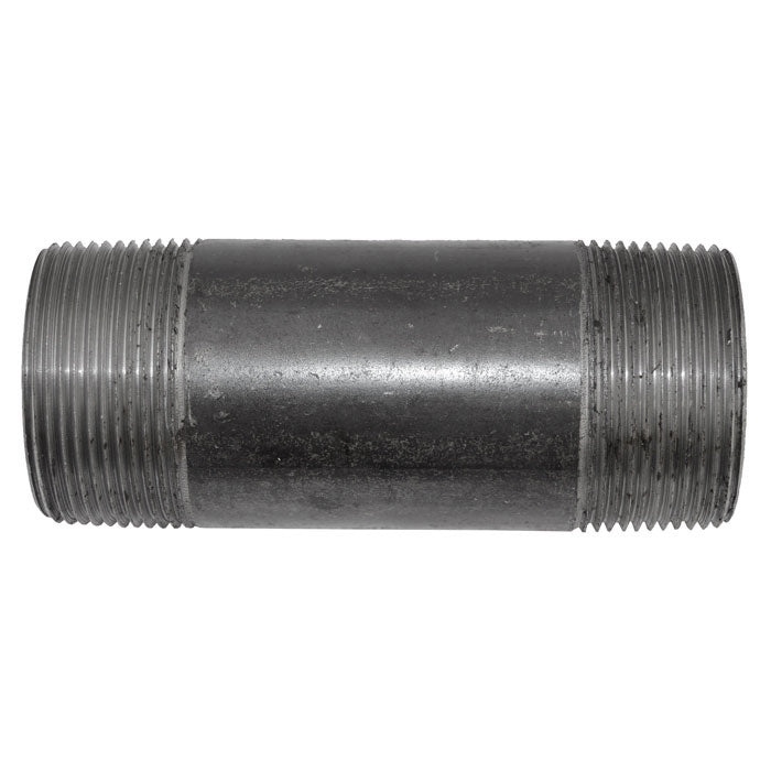 2" x 4-1/2" Black Malleable Iron Nipple