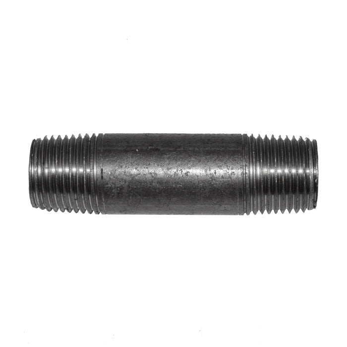 1/2" x 3" Black Malleable Iron Nipple