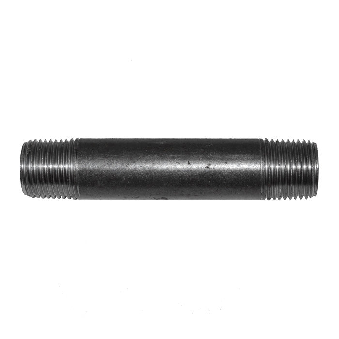 1/2" x 4" Black Malleable Iron Nipple