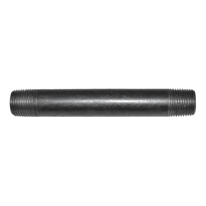 1/2" x 5-1/2" Black Malleable Iron Nipple